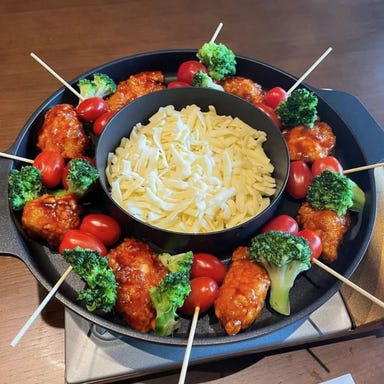 鮮彩Dining29_チョアチキン鍋(チーズ&ヤンニョムチキン)