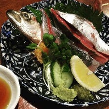 鮮魚は毎日新鮮なものを！