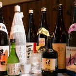 日本酒、焼酎も多彩にご用意しております