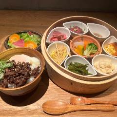牧草牛のしぐれ煮de御膳