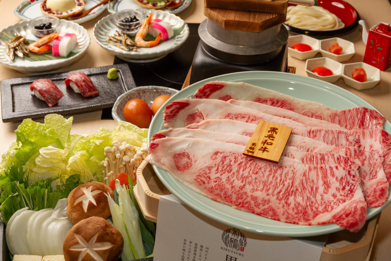 神戸牛 すき焼き・しゃぶしゃぶ 菊鶴 道頓堀店