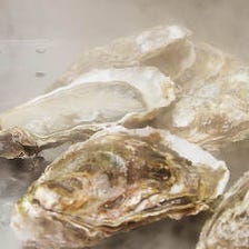 本日の◯◯産酒蒸し仕立て半生牡蠣