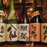 日本酒・焼酎は日替わりで色々取り揃えております。