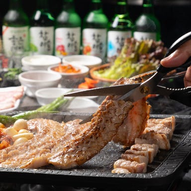 韓国料理 サムギョプサル専門店 コッテジ 千日前本店  コースの画像