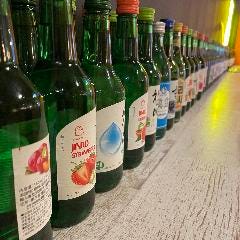 チャミスル各種揃えています！飲み放題もOK♪