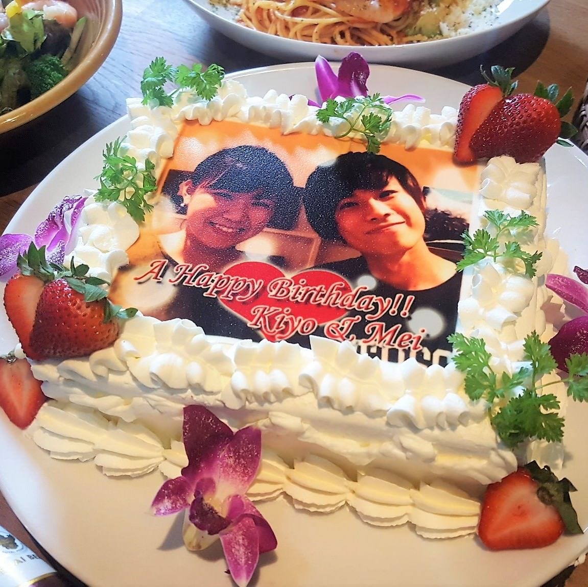 世界に1つしかないケーキ 誕生日 記念日なら全8品 写真ケーキ付 記念日 プラン3 850円の詳細 個室 西海岸カフェ Bora Bora 立川店 立川 居酒屋 ぐるなび 世界に1つしかないケーキ 誕生日 記念日なら全8品 写真ケーキ付 記念日 プラン3 850円の詳細 個室 西海岸カフェ Bora Bora 立川店 立川 居酒屋 ぐるなび