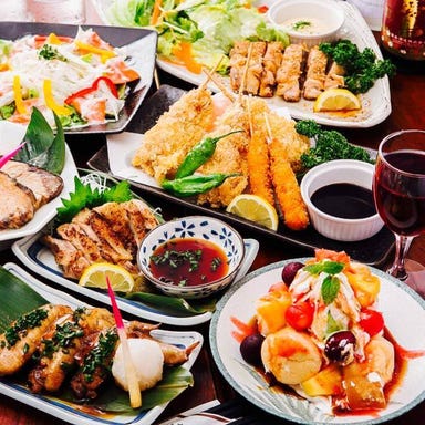 九州地鶏 海鮮 刺身 食べ放題 完全個室居酒屋 吉蔵 浦和店 コースの画像