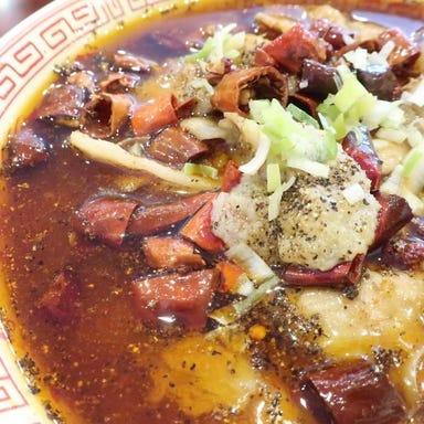 中華料理 栄華_豚肉の四川風激辛煮込み