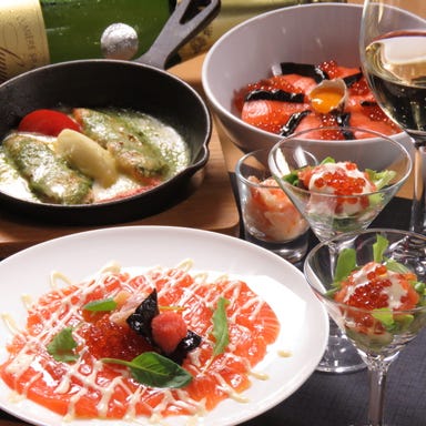 鮭と日本ワイン サーモンバル 銀涙ginrui 神戸三宮 こだわりの画像