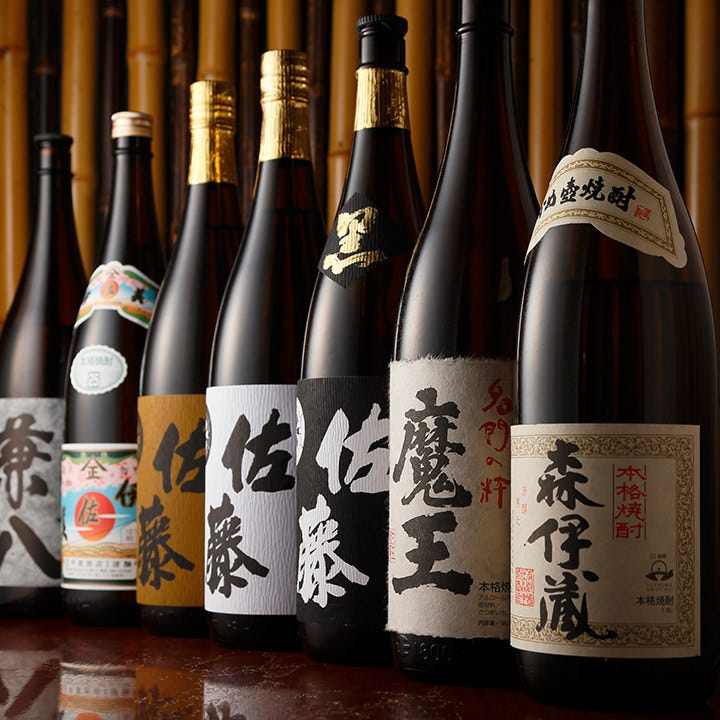 銀座 独楽_25種の日本酒と70種以上の焼酎がお酒好きの舌を唸らせます！