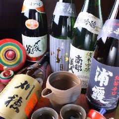 銀座 独楽_厳選地酒も豊富。