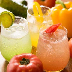 銀座 独楽_野菜を使ったお酒も