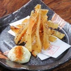 銀座 独楽_エイヒレ 炙り