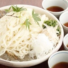 銀座 独楽_稲庭風ざるうどん