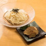 天ぷらと合わせて食べていただきたい「秋田名物！稲庭うどん」