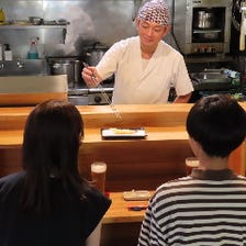 ◆目の前で揚げたての天ぷらをどうぞ