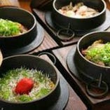 菊池米の銀シャリを使用した色んな釜飯が大人気！必須オーダー！