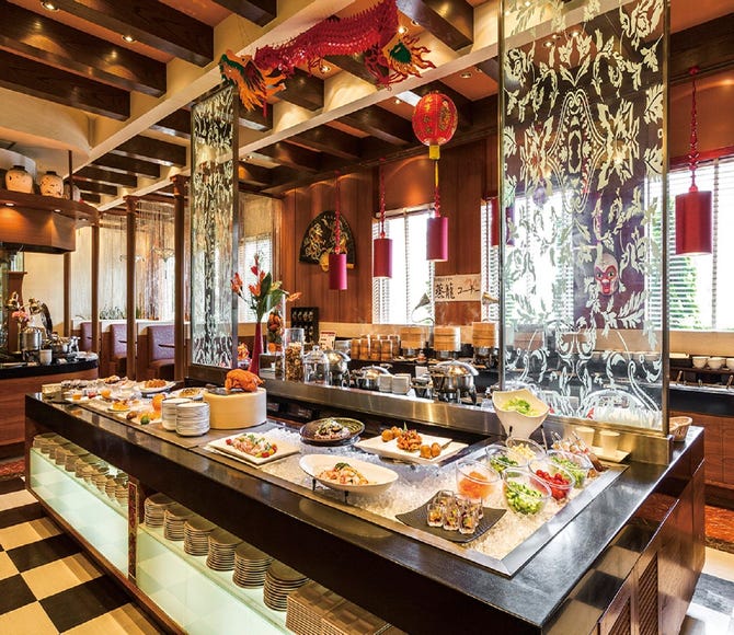 オリエンタルホテル 東京ベイ 中国料理 チャイニーズ テーブル 浦安 バイキング ビュッフェ ぐるなび