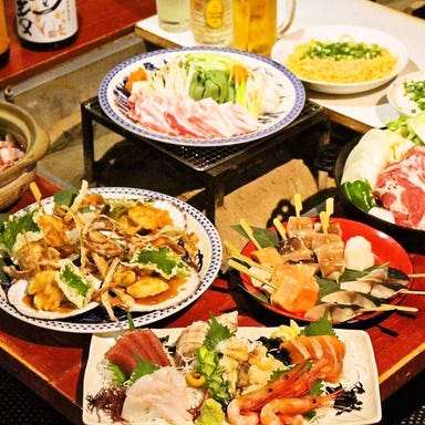 函館大門一番地大漁酒場 マルハ商店_【2時間飲み放題付き】マル波☆5500円コース