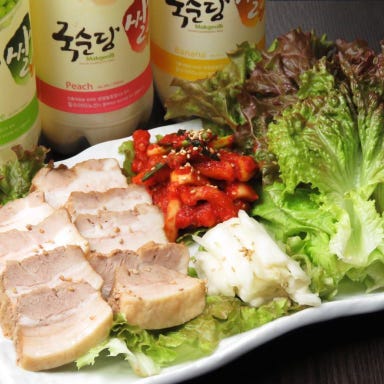 サムギョプサル食べ飲み放題×韓国料理 金の豚  メニューの画像