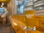 国際ビール審査会金賞受賞「猿島ビール」フルーティーなビール。