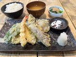 旬の天ぷら定食