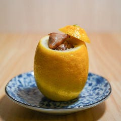 レモンを入れもんにしちゃいました♪