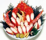 本タラバゆでかに本来の風味と食感を大切にした料理を多数ご用意しております。素材の持ち味を大切にし、蟹の美味しさを引き出す調理を行なっております。