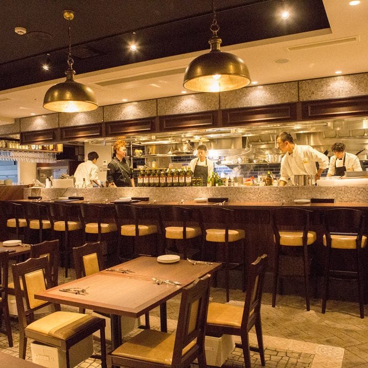 トラットリア クイント の店内