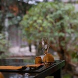 京都の由緒ある庭を手掛けた、七代目小川治兵衛作の奥庭