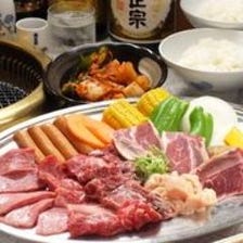 上質なお肉をお得なコースで堪能！