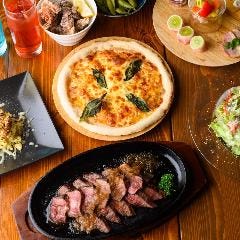 豪華絢爛！当店名物の肉焼き盛りを使った牛肉コース！