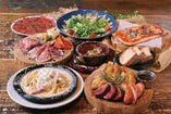 【飲み放題付】お肉3種盛りコース　お1人様￥4,500円