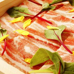 5）ブランド豚の京都ポークと有機野菜の京せいろ蒸し
