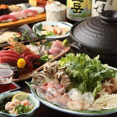 鍋コースもご用意いたします。