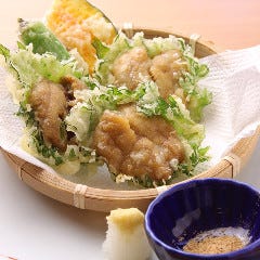 うにと四季海鮮うに むらかみ 函館本店_専門店ならでは『うにの天麩羅』