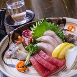 県産魚を使った料理がオススメです！
　　
