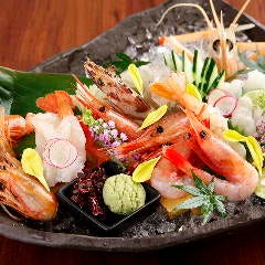 本日のおすすめお造り盛り合わせ