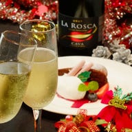 グリル満天星 丸ビル店_★12/19~25★2時間飲み放題付!ローストビーフ・オム・ノエルデザート等【クリスマスコース2025】(全6品)