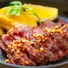 牛ハラミステーキ　～シャリアピンソース～
