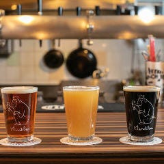 季節替わりで美味しいクラフトビールをご用意しています。