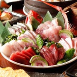 三浦地魚＆旬魚介「鮮魚の極盛り」