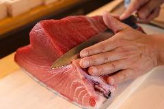 朝採れ新鮮お造り召し上がってください！