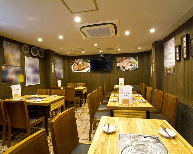 サムギョプサル 韓国料理専門店 さらんばん なんば 難波 居酒屋 ぐるなび