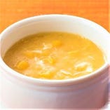 4．コーンスープ