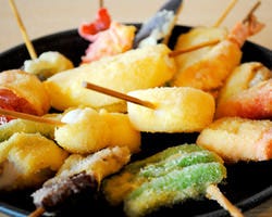 串揚げ じゅらく 新橋店 新橋 串揚げ ぐるなび