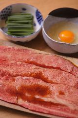 上ロースの炙り焼きすき