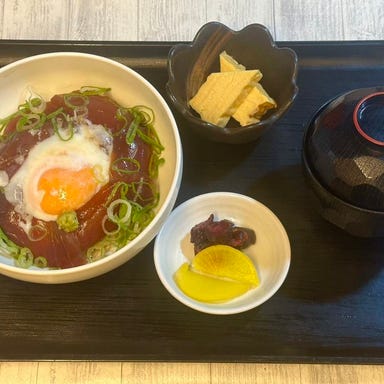 京町・大ちゃん(伏水酒蔵小路内)_本マグロ漬け丼定食