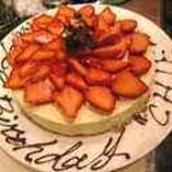 お誕生日には必須アイテム♪tsukihana自家製のケーキご用意できます！
