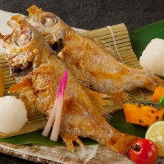 対馬のどぐろとイカ活き造り 博多 魚蔵 都ホテル店